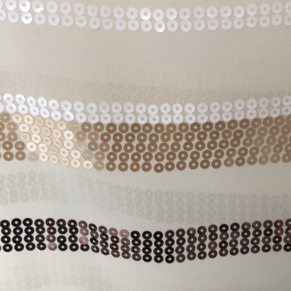 NEW GUESS Gold Sequin Top - Picture 4 of 5